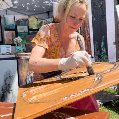 Ammersee Strandmarkt 2022 Freitagsmalerin 1 14