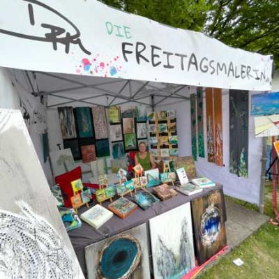 Ammersee Strandmarkt 2022 Freitagsmalerin 1 3