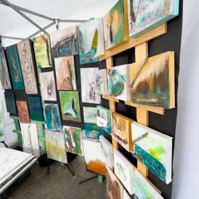 Ammersee Strandmarkt 2022 Freitagsmalerin 1 4