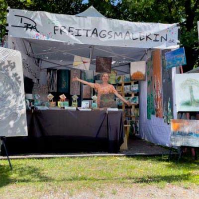 Ammersee Strandmarkt 2022 Freitagsmalerin 1 7