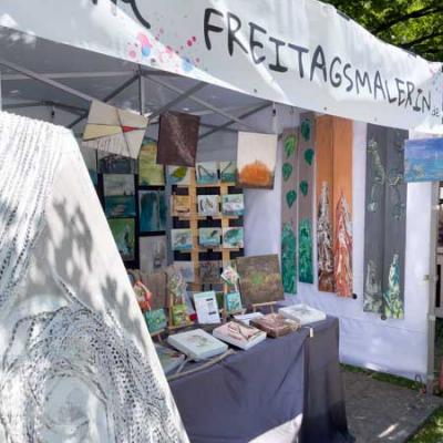 Ammersee Strandmarkt 2022 Freitagsmalerin 1 8